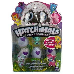 NEW Hatchimals Season 1 Colleggtibles 4 Pack + Bonus